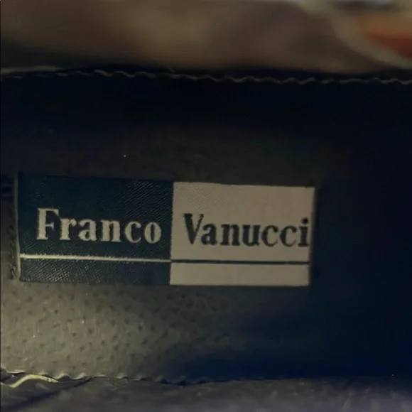 Franco Vanucci Men's Brown Leather Zip and Stretch Chelsea Boots - Picture 2 of 12